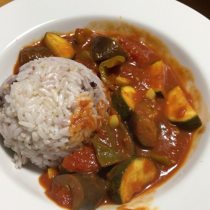 簡単、美味しい、ヘルシー、トマトカレー